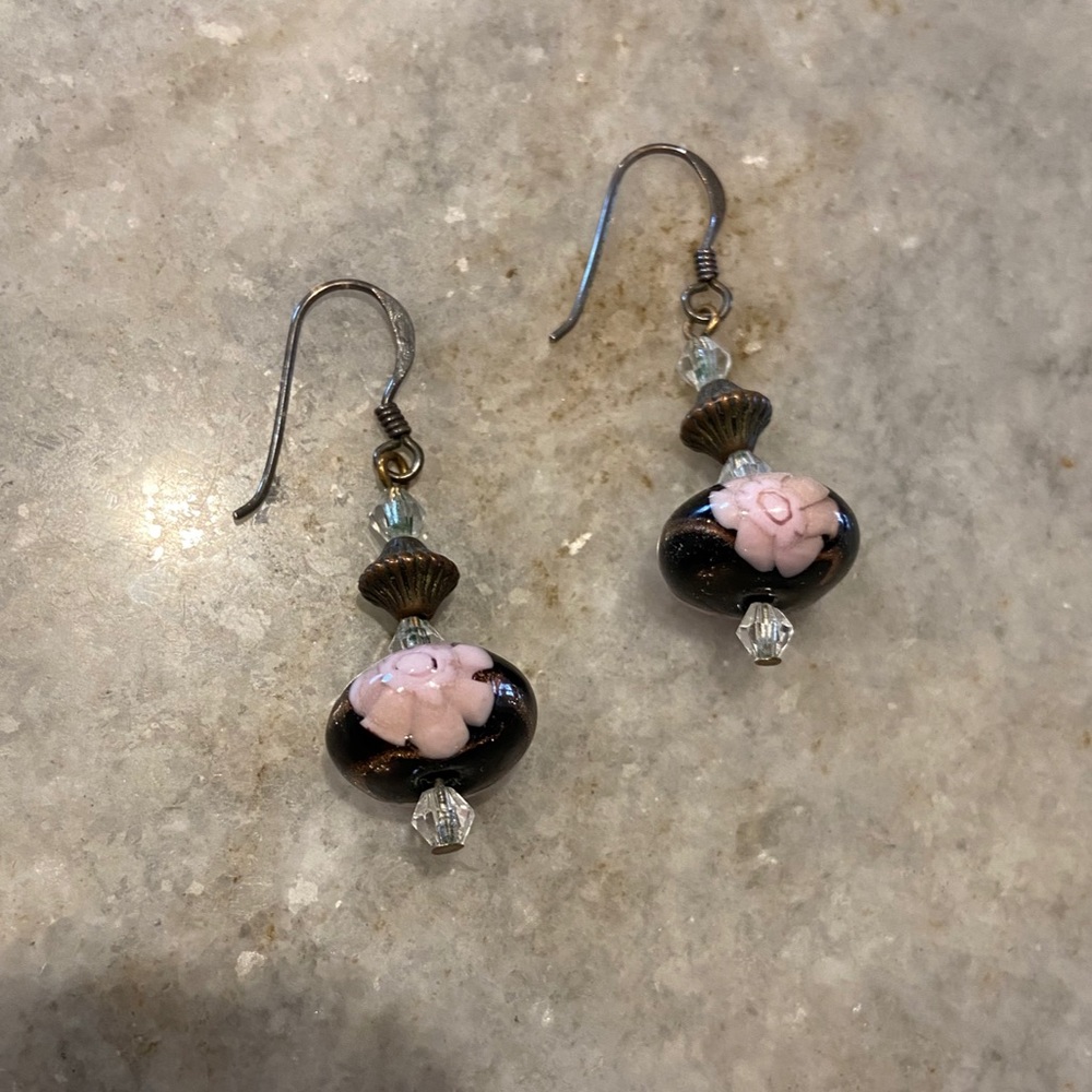 *SALE* Glass bead earrings